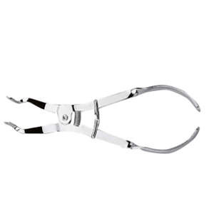 Ensemble de pinces à barrage dentaire en acier inoxydable manuel pour utilisation en endodontie, durable et réutilisable pour le placement du barrage dentaire par SurgiRight - Product Image 5