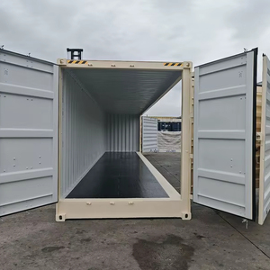 Modular 40 pies 20 pies estructura de acero prefabricada de lujo envío barato prefabricado de lujo contenedor pequeña casa para la venta - Product Image 1