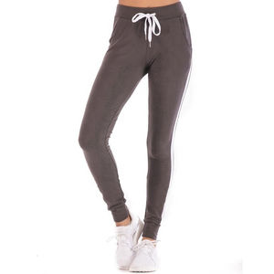 Pantalones de Mujer Hechos a Medida, Ajustados, Acampanados, de Primavera/Otoño, Nuevos, Antipilling, de Punto Acanalado Plano, Color Puro, Casuales y Versátiles - Product Image 5