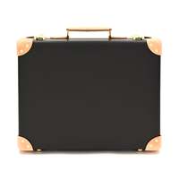 Boîtes de voyage personnalisées de luxe en cuir véritable, valise rigide à coque dure, bagage à main