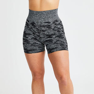 Short de yoga respirant léger taille haute pour femme Short de course d'entraînement de contrôle du ventre - Product Image 1
