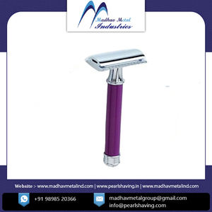 ราคาขายส่งมีดโกนความปลอดภัยโกนหนวดสแตนเลสคุณภาพพรีเมี่ยมมีราคาต่ํา - Product Image 3