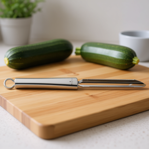 Coupe-courgettes Ghidini Cipriano SMART en chrome poli 2422, outil pour fruits et légumes - Product Image 3