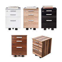 Meubles de conception moderne, armoire de classement, armoire de rangement, équipement de bureau avec tiroir, Style bois et bois