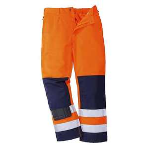 เสื้อผ้าบุรุษน้ําหนักเบา Hi vis สะท้อนแสงความปลอดภัย Workwear กางเกงทํางานสวมกางเกงคาร์โก้ - Product Image 3