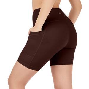 <b>Womens</b> Biker <b>Shorts</b> With Pockets-Yoga <b>Shorts</b> For <b>Women</b> Regular & Plus Size For Gym & Yoga - Product Image 2