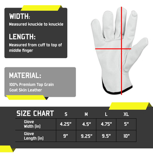 Gants de sécurité résistants à la chaleur |   Gants industriels haute température |   Fournisseur de gants de protection pour la soudure en gros - Product Image 6