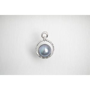 Collar con Colgante de Perla Mabe Vintage - Product Image 2