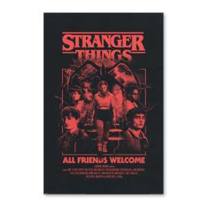 Poster de la série Stranger Things Saison 5 de style moderne (lot de 3) # 2) Design en papier pour la décoration murale - Product Image 6