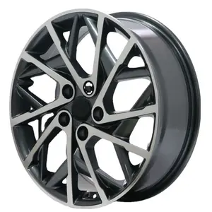 22 Inch Alloy Wheels Electroplated Silver Glossy Mesh Design Concave Deep Dish SRT Wheels For 4 Wheel Electric Car
