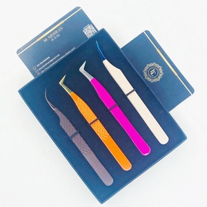 Multiple Powder Coating Professional Lash Extension <b>Tweezer</b> Sustainable Stainless Steel <b>Tweezer</b> Premium Quality <b>Eyelash</b> <b>Tweezer</b> - Product Image 2