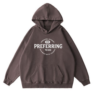 Sudadera con capucha lavada con ácido superventas, ropa informal, sudaderas con capucha lavadas con ácido Sun Fad de manga larga con diseño de logotipo serigrafiado - Product Image 5