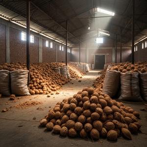 Promotion à chaud Noix de coco fraîches Qualité d'exportation Riche en eau et en viande Idéal pour les acheteurs et distributeurs de détail - Product Image 3