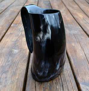 ANIMAL TAQI CRAFT - Elegante Jarra de Cerveza Hecha a Mano con Cuerno de Búfalo Natural, Color y Tamaño Personalizables, Duradera para Fiestas y Regalos Empresariales - Product Image 1