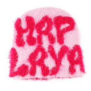 หมวกบีนนี่แบบใหม่คุณภาพสูงขายดี ดีไซน์ทันสมัย สีสันสดใส ผ้าไหมโมแฮร์  หมวกบีนนี่สกรีนโลโก้ตามสั่ง ขายดีอันดับต้นๆ - Product Image 3