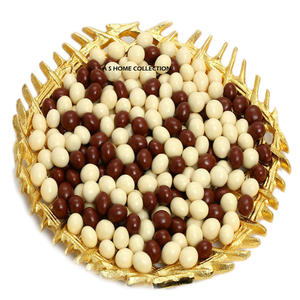 Bandeja de Chocolate de Aluminio Antigua, Forma Ovalada, Hecha a Mano, Latón de Alta Calidad para Suministros de Restaurantes y Hoteles - Product Image 5