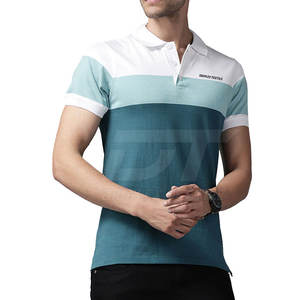 Polo pour homme de qualité supérieure avec contraste de couleur Polo pour homme fabriqué avec le meilleur matériau en gros - Product Image 2