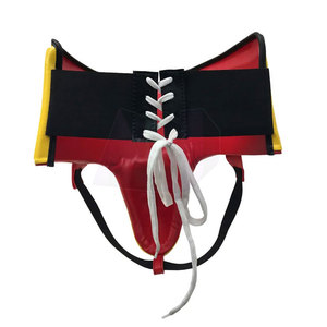 High Quality Leather <b>Groin</b> <b>Guard</b> Designed for Boxing <b>MMA</b> Karate Other Contact Sports Ensures Comfort Safety Long Lasting Use - Product Image 3