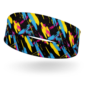 Bandeau de sport de yoga de haute qualité, antidérapant, sec, 100% coton, lourd, logo brodé, design personnalisable, professionnel - Product Image 2