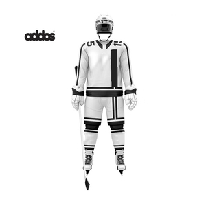 Uniforme de Hockey sobre Hielo al por Mayor, Nuevo Estilo, Transpirable, de Secado Rápido, 100% Poliéster, Diseño y Logotipo Personalizables, Ropa Deportiva Unisex para Adultos - Product Image 1