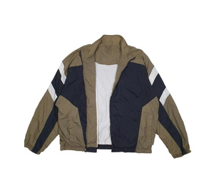 Veste coupe-vent pour homme, nouvelle conception, haute qualité, mode vintage, personnalisée, à capuche, en toile, col montant, couleur unie, style streetwear - Product Image 3