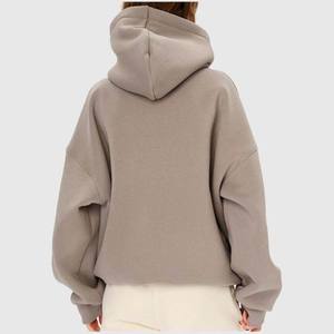 Sudaderas con Capucha Extra Grandes para Mujer, Ropa Informal de Algodón Transpirable de Secado Rápido, Diseño Sólido, Color Personalizado, Sudaderas con Capucha para Mujer Adulta - Product Image 2