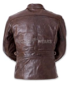 แจ็คเก็ตมอเตอร์ไซค์วินเทจสไตล์คาเฟ่เรเซอร์ หนังแกะแท้ ทำสีซีด สำหรับผู้ชาย ใส่ได้ในฤดูหนาว เป็นมิตรกับสิ่งแวดล้อม ระบายอากาศได้ดี ป้องกันรังสียูวี - Product Image 2