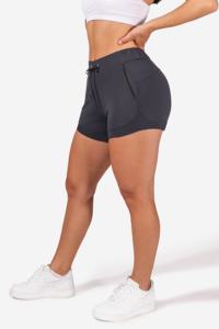 Pantalones cortos de entrenamiento activo de gimnasio para mujer personalizados Pantalones cortos deportivos de verano transpirables de secado rápido con bolsillos Pantalones cortos de yoga al por mayor - Product Image 2