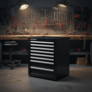 Gabinete de Herramientas Facom de Base Simple con 8 Cajones, Color Negro - Product Image 3