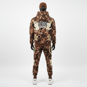 ชุดวอร์มลำลองแบบยูนิเซ็กซ์ ผ้าคอตตอน 100% ระบายอากาศได้ดี ทรงปกติ ความยาวเต็มตัว พร้อมงานปัก  ใส่สบาย ระดับพรีเมียม - Product Image 4