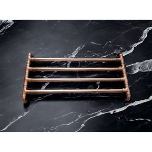 Large Handmade Kitchen Accessories Home Counter Top Dinning Heat Resistant Stainless Steel Copper Finished Trivet - Product Image 5