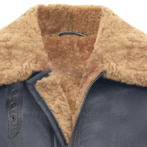 Grossiste Veste en peau de mouton en cuir pour hommes Vestes en peau de vache véritable entièrement personnalisées en cuir de mouton pour hommes Fabriqué au Pakistan - Product Image 6