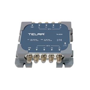 Amplificador Multiconmutador Satelital 5x5 para Señal de TV Satelital, 20 dB - Product Image 2