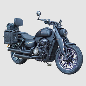 Alforjas de Cuero con Borde de Cuero y Gran Abertura para Lámpara, Bolsa para Moto QJ Flash 400, Accesorios para Motocicletas, Listas para Enviar - Product Image 1