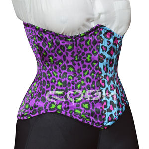 Corset imprimé léopard sublimé numérique de qualité supérieure - Product Image 3