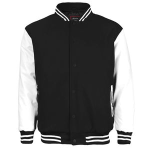 Vestes universitaires grande taille en gros, vestes universitaires vierges, logo personnalisé, vestes universitaires simples, vestes universitaires pour hommes - Product Image 3