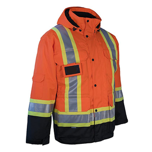 Cortavientos reflectante impermeable resistente de seguridad para el trabajo al aire libre de alta calidad de fabricante 2025 - Product Image 4