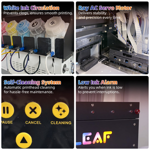 Lá tốc độ cao impresora dtf 60 cm máy truyền nhiệt với Shaker và máy sấy cho i1600 xp600 i3200 dtf máy in máy - Product Image 2