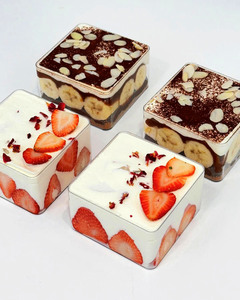 Livraison rapide, emballage de pâtisserie recyclable et écologique, boîte à gâteaux en plastique PS transparente pour sushi, chips de pommes de terre - Product Image 5