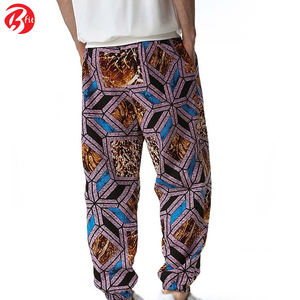 Meilleur prix 2024 nouveau Design hommes pantalons de jogging pantalons de survêtement Logo personnalisé OEM Services décontracté taille adulte porter - Product Image 3