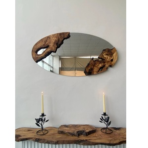 Espejo de Pared de Madera Rústica de Calidad de Exportación para Decoración de Entrada, Decoración del Hogar y Mejora del Espacio, Disponible a Precio de Exportación - Product Image 1