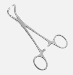 Pinza para Toallas de 13.5 cm, Pinzas Veterinarias Puntiagudas de Acero Inoxidable con 1 Año de Garantía - Product Image 4