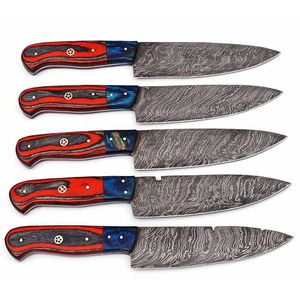 Juegos de cuchillos de Chef más vendidos hechos con acero de Damasco, juegos de cuchillos de cocina para cortar verduras, juegos de cuchillos de Chef de nuevo estilo 2025 - Product Image 1