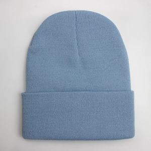 New Design Low MOQ Custom Beanie Manufacturer All Over Print Knit Big Logo Winter Skull <b>Cap</b> Jacquard Beanies - Product Image 6