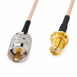 Câble Pigtail RF SMA Mâle vers UHF PL259 SO239, Connecteur Droit SMA Femelle RG316 - Product Image 3