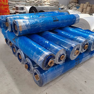 Tissu lourd de polyéthylène Rolls 90gsm-250gsm imperméable et style simple pour la bâche agricole - Product Image 1