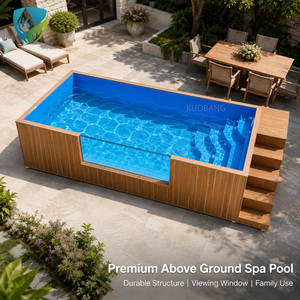 <span class=keywords><strong>Piscine</strong></span> hors sol en fibre de verre monobloc, coque de <span class=keywords><strong>piscine</strong></span> en FRP pour terrasse, villa, parc de vacances - Product Image 6