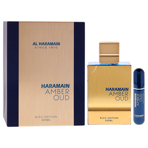 Al Haramain Bleu Edition-6.7 oz EDP Spray Unisex floreale Oud con profumo di rosa fresca ambra liquido Parfum - Product Image 3