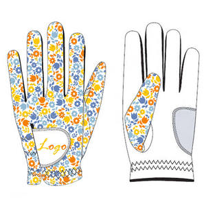 Guantes de golf de nuevo diseño para hombres, guantes de golf antideslizantes ligeros de cuero Cabretta duraderos para zurdos a la venta - Product Image 4