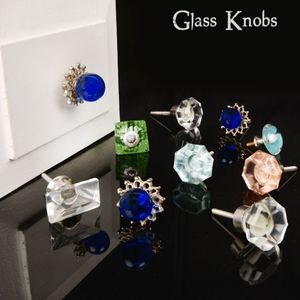 Handmade Premium Quality <strong>Sea</strong> Green <strong>Glass</strong> Knot <strong>Cabinet</strong> Drawer <strong>Knobs</strong> Dresser Kitchen Door <strong>Pulls</strong> Hardware Wholesale GFKR-4